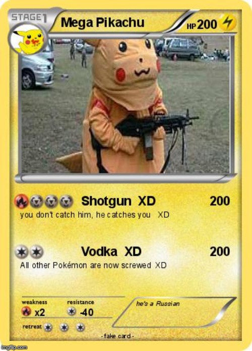 PIKACHU WITH A GUN | image tagged in pikachu with a gun | made w/ Imgflip meme maker