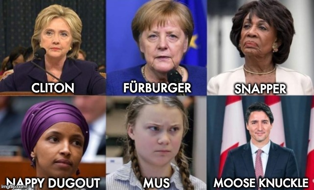 CLITON FÜRBURGER SNAPPER NAPPY DUGOUT MUS MOOSE KNUCKLE | made w/ Imgflip meme maker