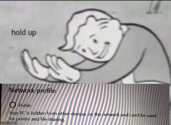 Fallout Hold Up | image tagged in fallout hold up,memes | made w/ Imgflip meme maker