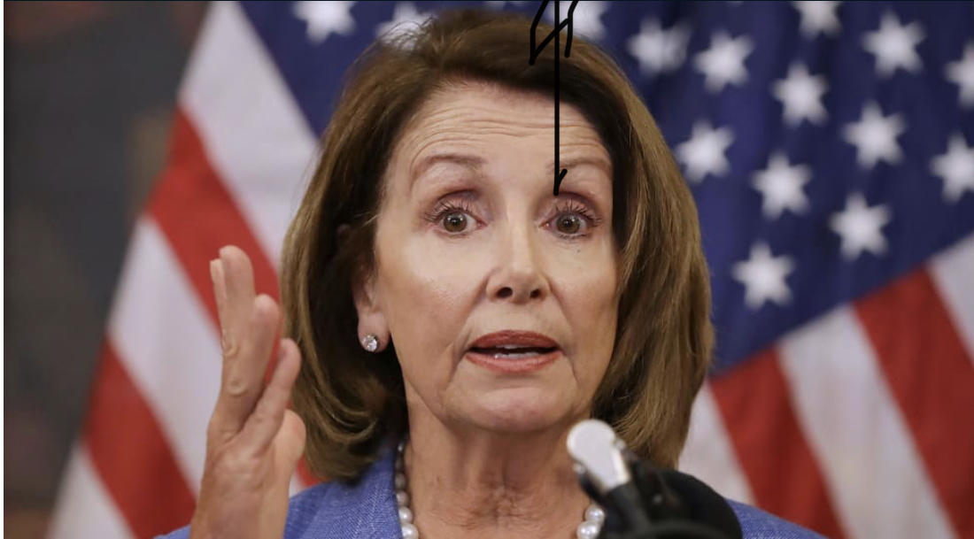Nancy Pelosi Botox or Surgery. Blank Meme Template