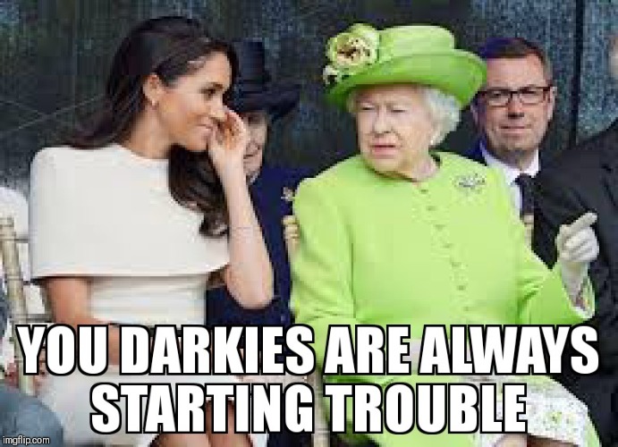THE EMPIRE STRIKES BACK | image tagged in queen elizabeth,royals,princess | made w/ Imgflip meme maker