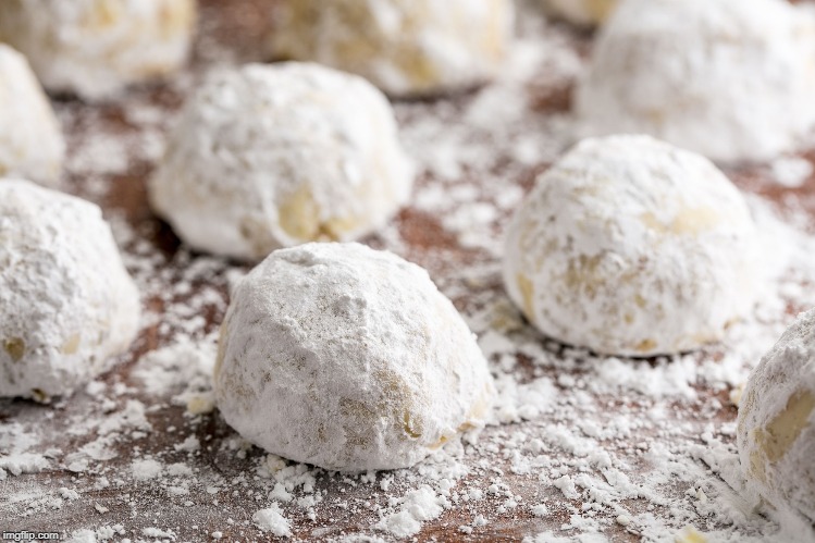 Snowball Cookies | made w/ Imgflip meme maker