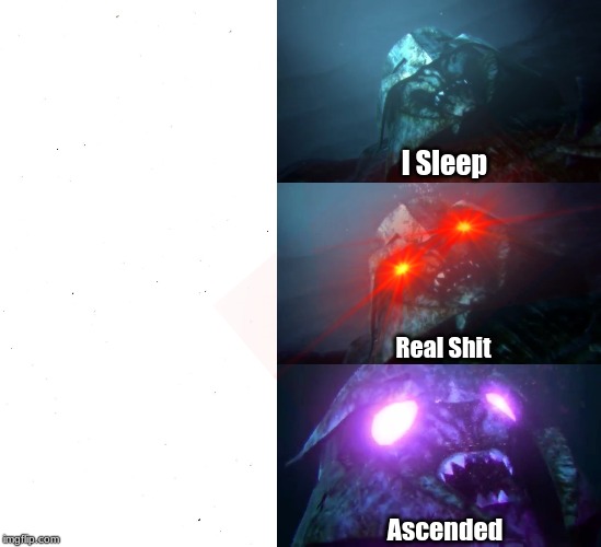 Sleeping Shaq (TFP Megatron Version with Ascended) | I Sleep; Real Shit; Ascended | image tagged in i sleep meme with ascended template,i sleep real shit,sleeping shaq,shaq,megatron,nsfw | made w/ Imgflip meme maker