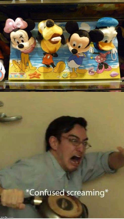 When you go to The Disney store and you just see this | image tagged in confused screaming,disney,you had one job | made w/ Imgflip meme maker