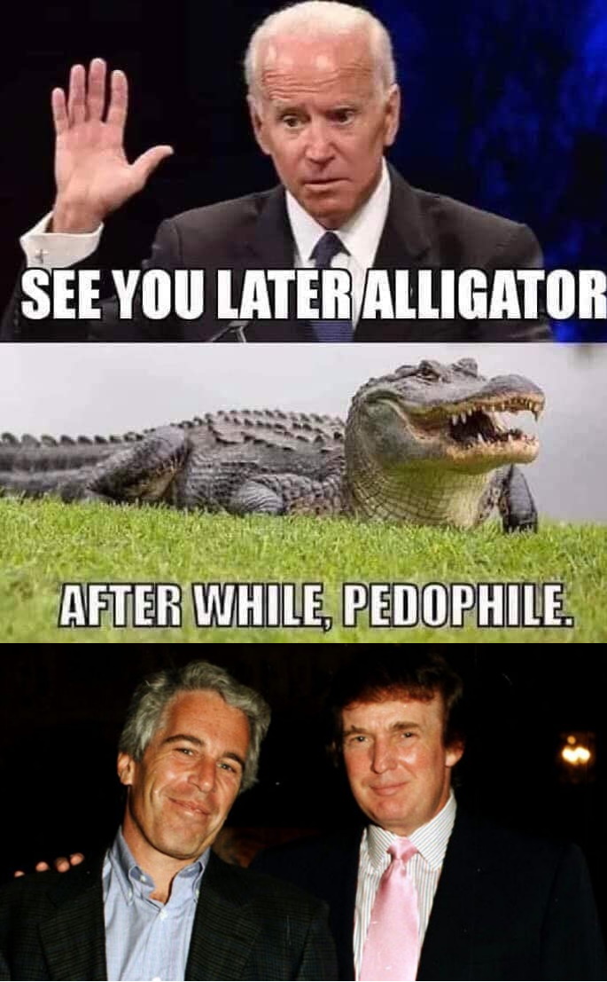 High Quality Biden Pedophile Blank Meme Template
