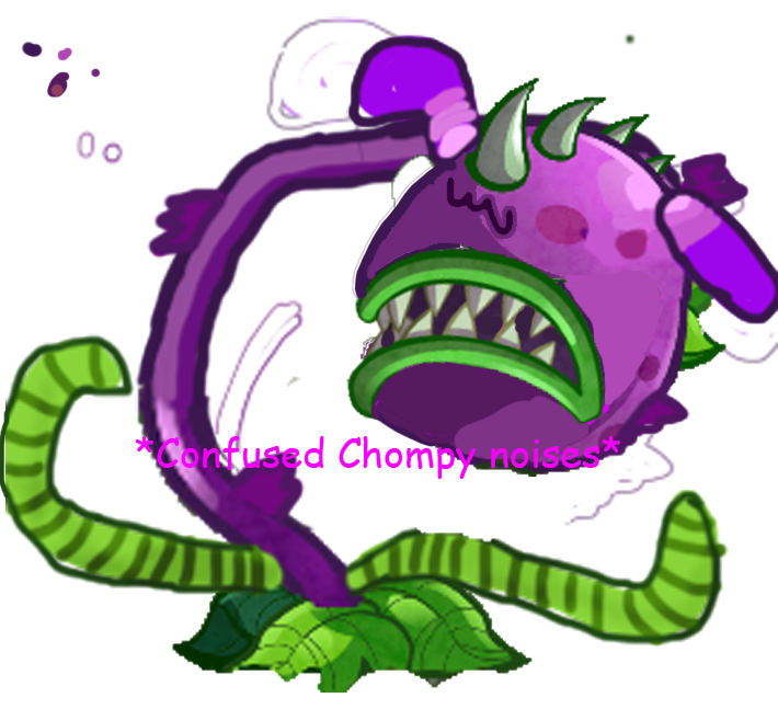 High Quality *confused Chompy noises* Blank Meme Template