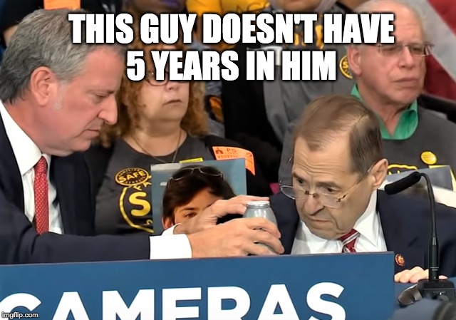 THIS GUY DOESN'T HAVE
5 YEARS IN HIM | made w/ Imgflip meme maker