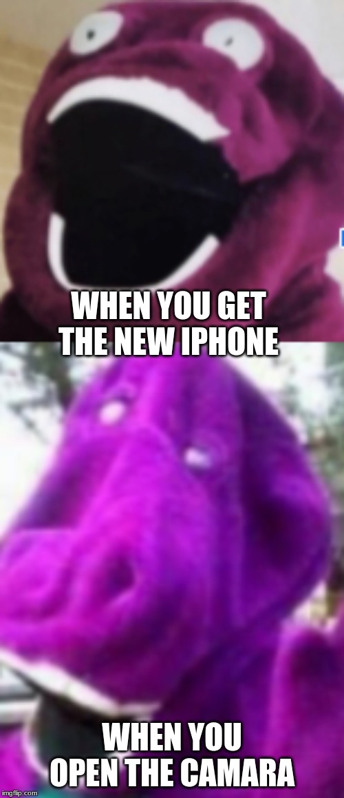MM spicy | WHEN YOU GET THE NEW IPHONE; WHEN YOU OPEN THE CAMARA | image tagged in funny | made w/ Imgflip meme maker