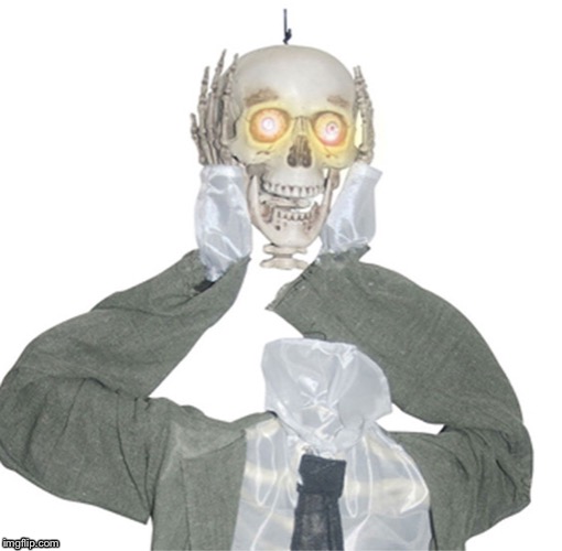 Talking Skeleton | image tagged in talking heads | made w/ Imgflip meme maker