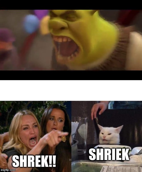 Shrek Screaming Meme Generator - Imgflip