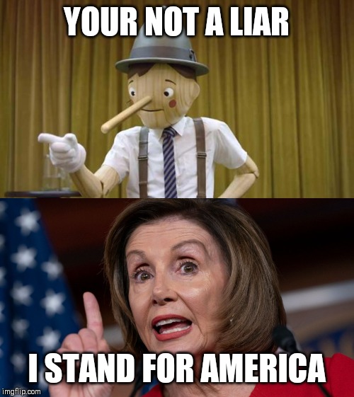 YOUR NOT A LIAR; I STAND FOR AMERICA | image tagged in geico pinocchio | made w/ Imgflip meme maker