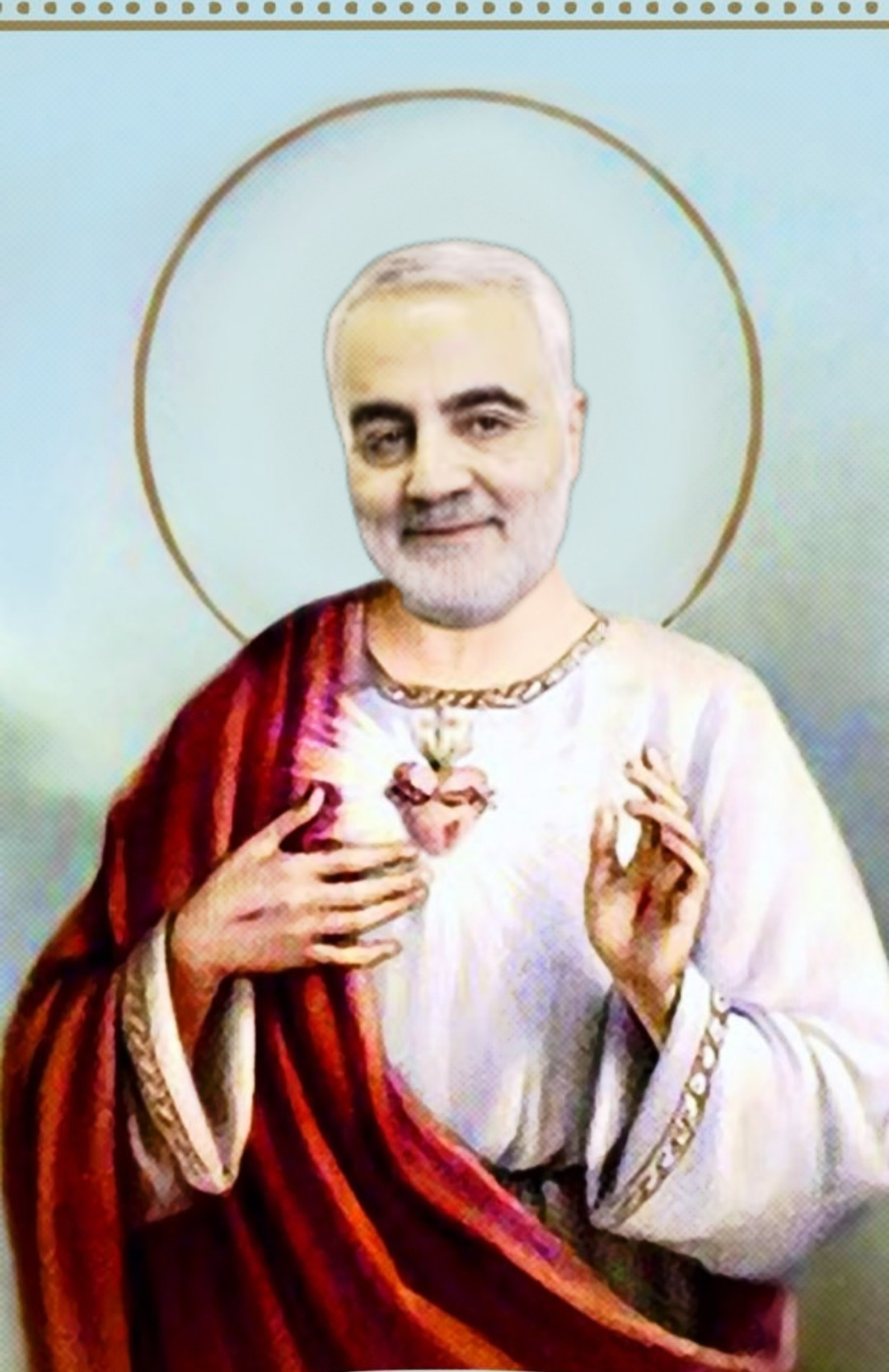 General Qasem Soleimani Blank Meme Template