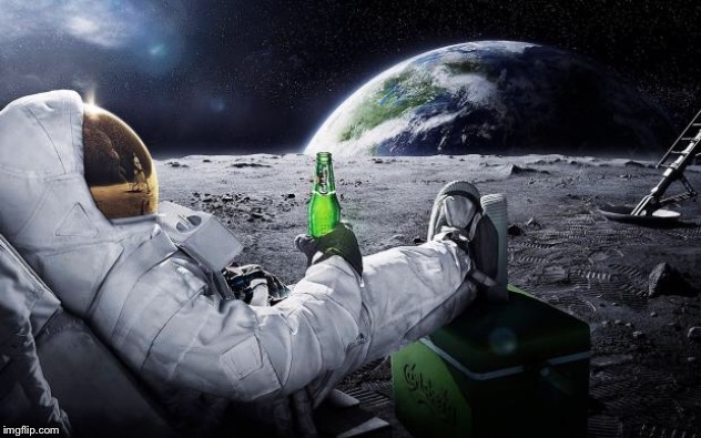 Chillin' Astronaut | image tagged in chillin' astronaut | made w/ Imgflip meme maker