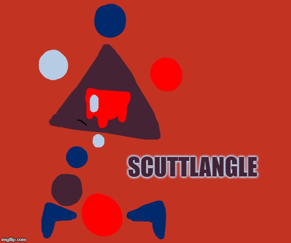 this OC is a slightly older one of mine, but I rarely used him before, so meet Scuttlangle! (or Langle for short) | SCUTTLANGLE | image tagged in memes,ocs,scuttlangle | made w/ Imgflip meme maker