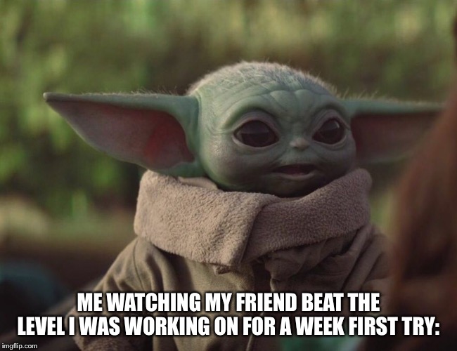 Surprised Baby Yoda Meme Maker