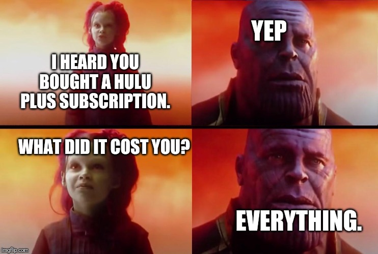 What Did It Cost Everything Template