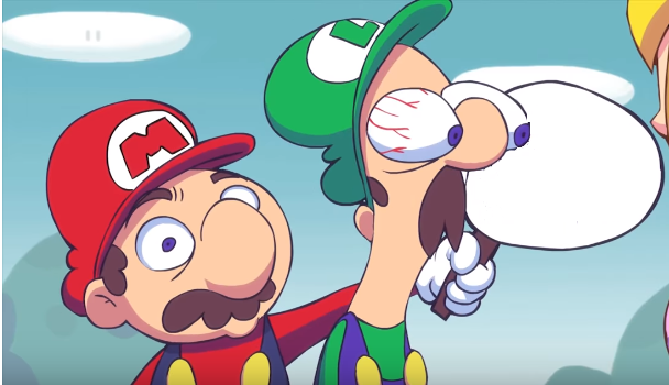 Surprised Luigi Blank Meme Template