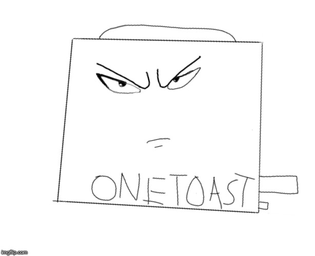 One punch man = toaster | image tagged in onepunchman | made w/ Imgflip meme maker