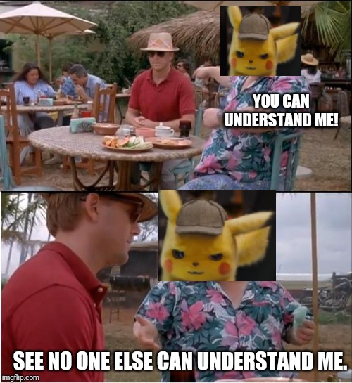 See Nobody Cares Meme | YOU CAN UNDERSTAND ME! SEE NO ONE ELSE CAN UNDERSTAND ME. | image tagged in memes,see nobody cares | made w/ Imgflip meme maker