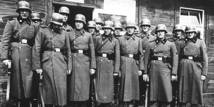 SS Concentration Camp Guards Blank Meme Template