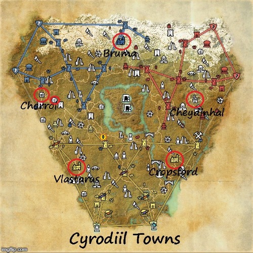 image tagged in eso map of cyrodiil towns | made w/ Imgflip meme maker