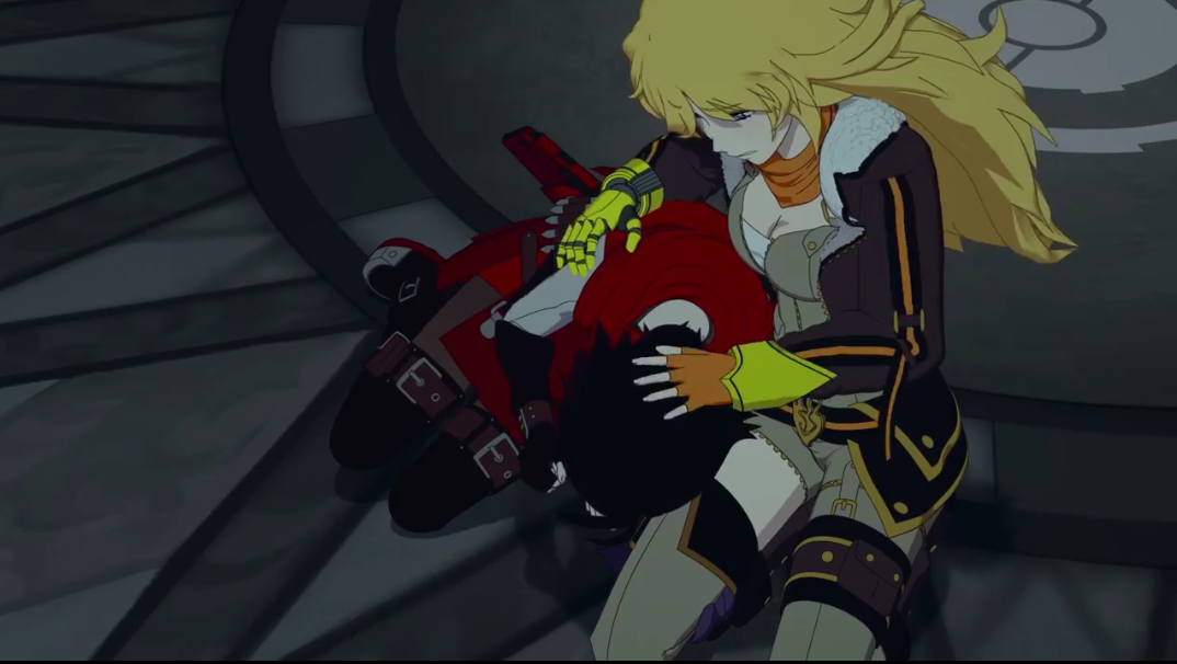 Rwby Ruby and Yang Blank Meme Template