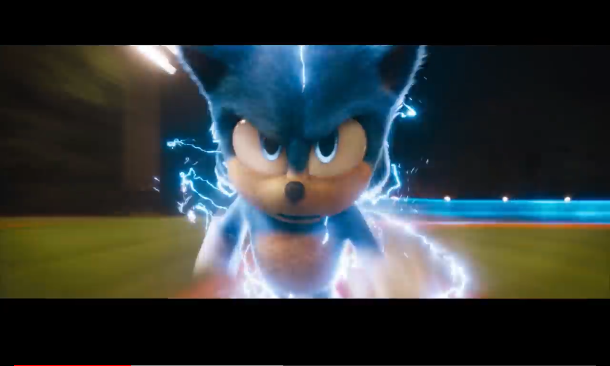 High Quality Movie sonic going fast Blank Meme Template