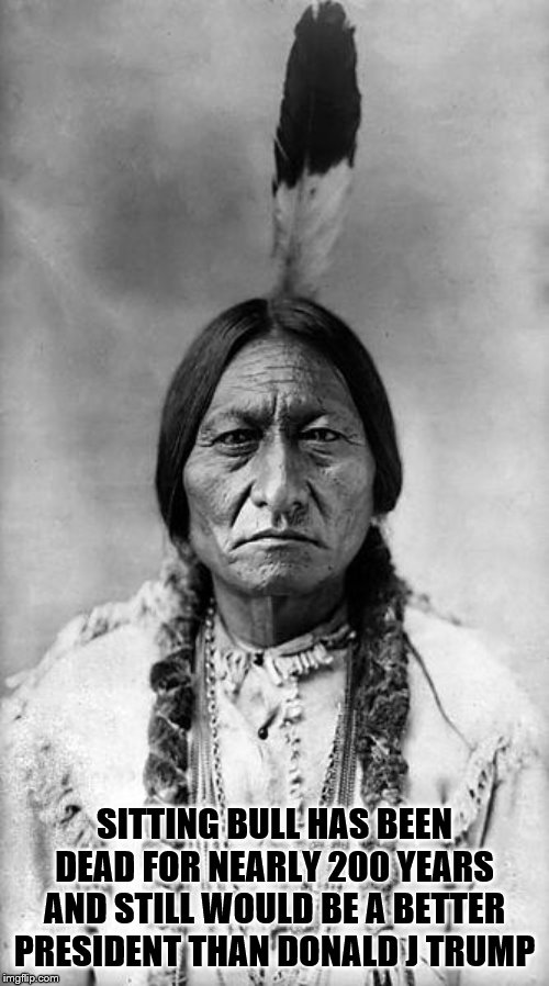 Image tagged in sitting bull - Imgflip
