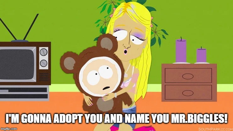 I'M GONNA ADOPT YOU AND NAME YOU MR.BIGGLES! | made w/ Imgflip meme maker