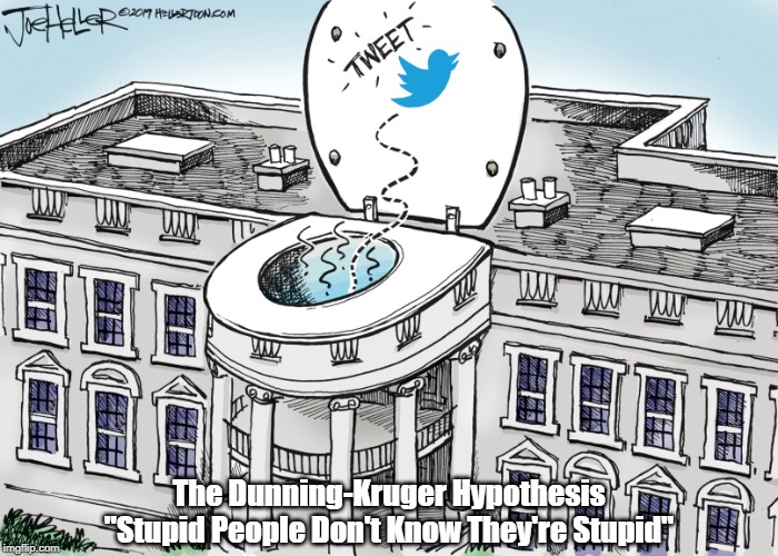 The Dunning-Kruger Hypothesis
"Stupid People Don't Know They're Stupid" | made w/ Imgflip meme maker