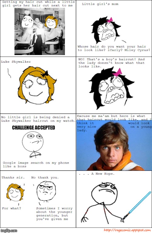 Luke haircut | image tagged in luke haircut | made w/ Imgflip meme maker