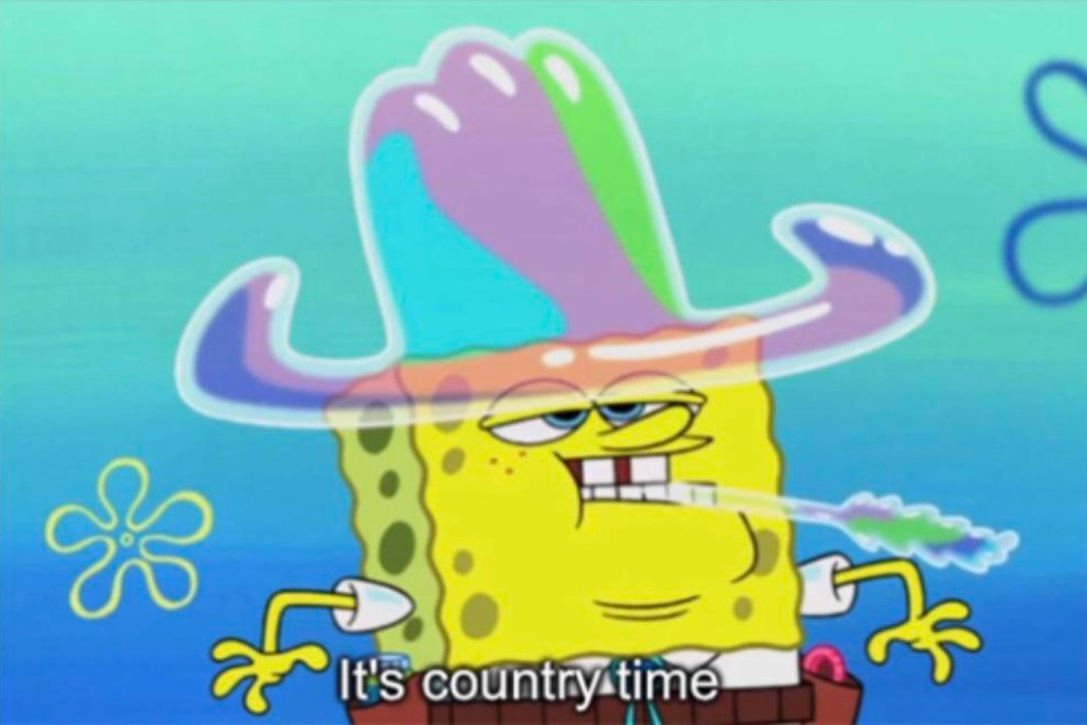 It's country time Blank Meme Template