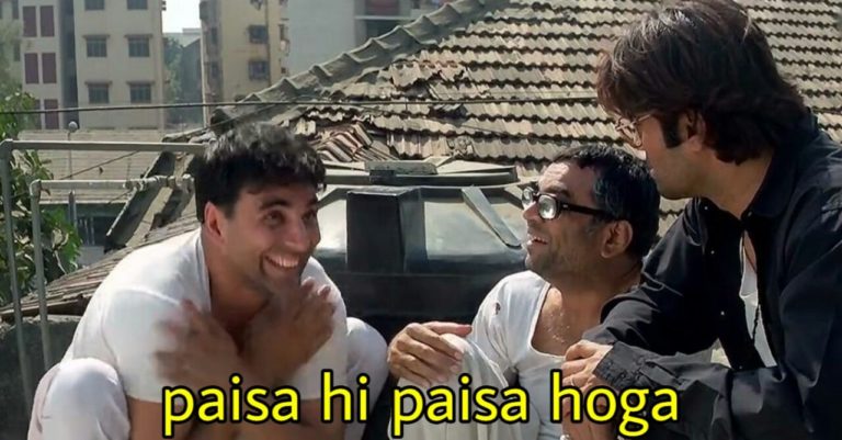 Hera pheri paisa Blank Meme Template