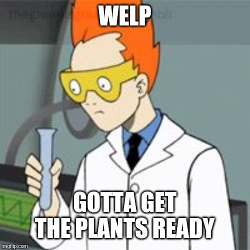 Steve | WELP GOTTA GET THE PLANTS READY | image tagged in steve | made w/ Imgflip meme maker