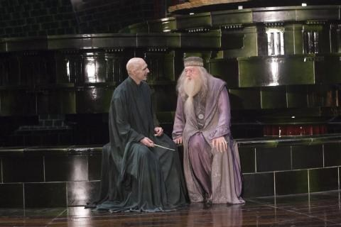 Dumbledore Voldemort Blank Meme Template