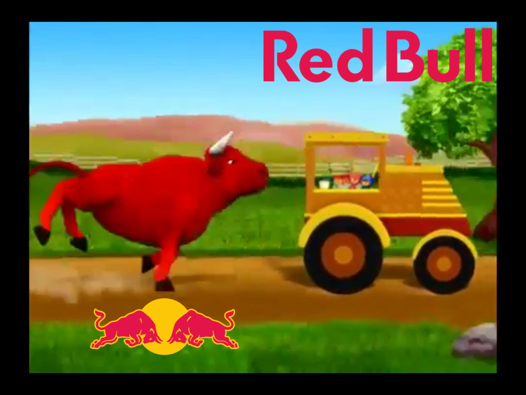 Literal Red Bull Blank Meme Template