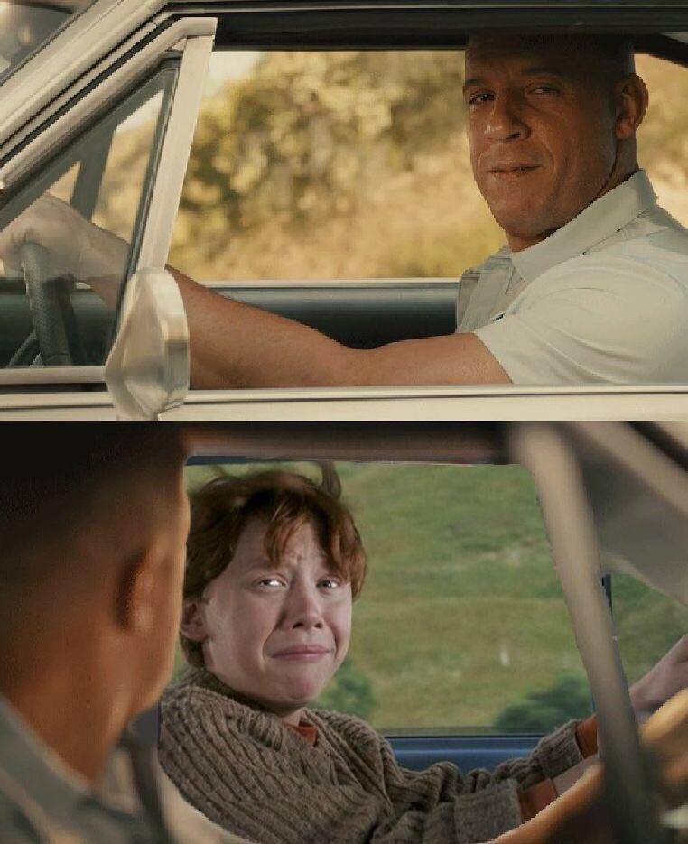 High Quality see you again potter Blank Meme Template
