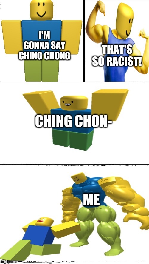 Roblox Racist Meme