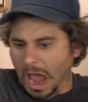 High Quality scared H3H3 Blank Meme Template