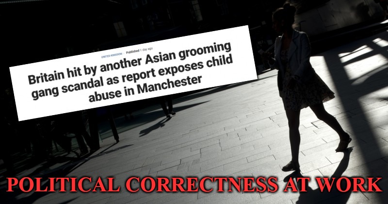 POLITICAL CORRECTNESS AT WORK | image tagged in memes,britain,england,child abuse,islam,muslim | made w/ Imgflip meme maker