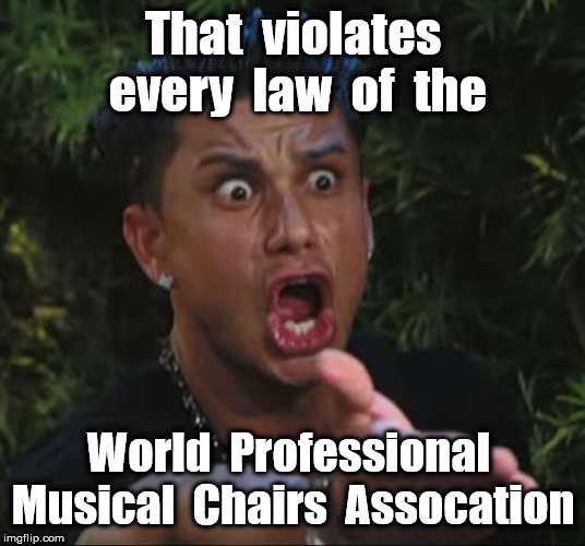 musical chairs Imgflip