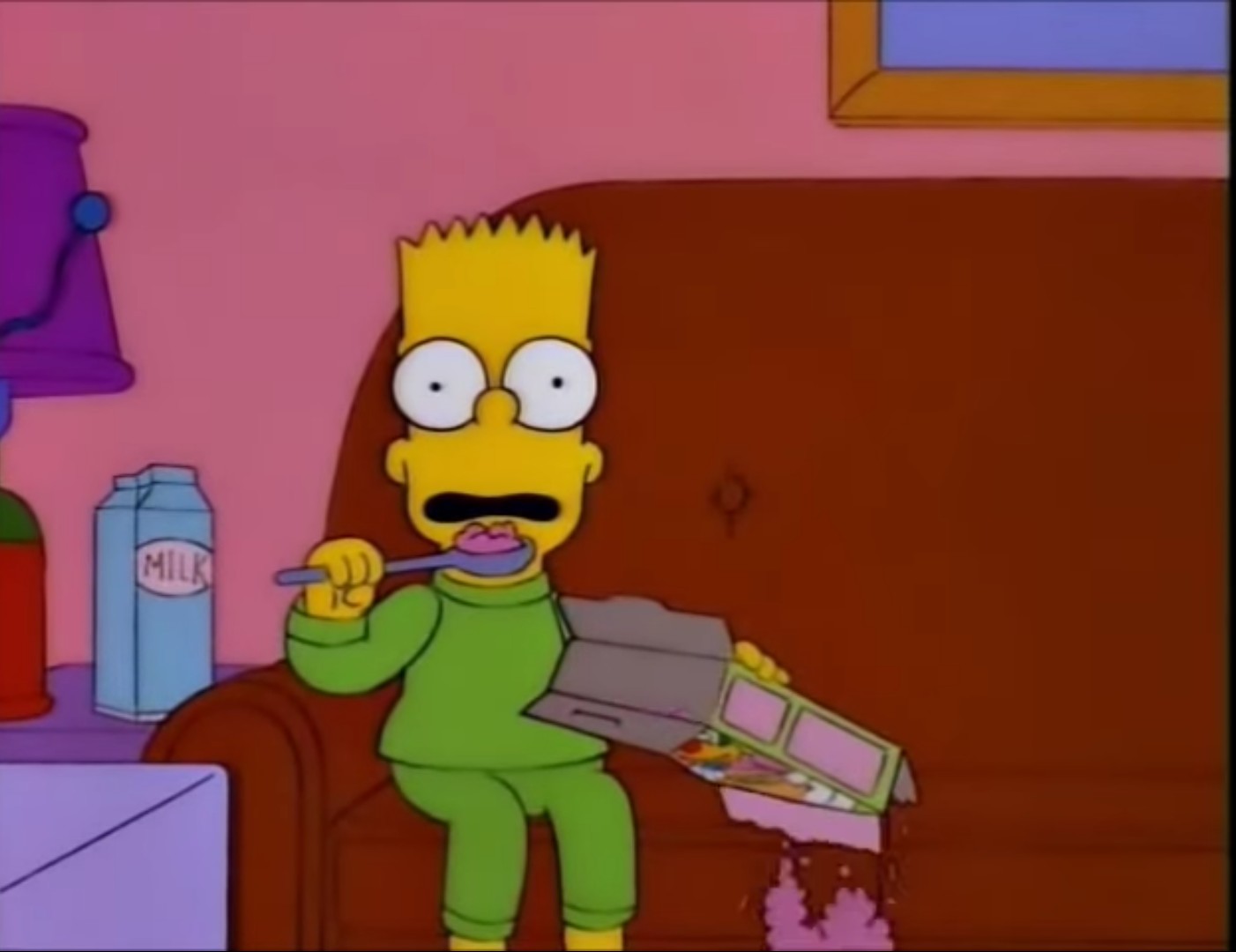 Bart Simpson Is Shocked Blank Template Imgflip