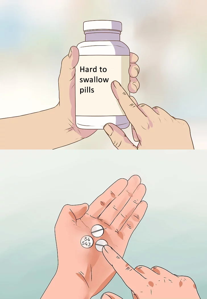 Hard to swallow pill Blank Meme Template