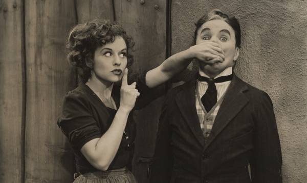 High Quality Charlie Chaplin shushed Blank Meme Template