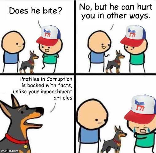 Truth hurts, y'all... | image tagged in democrats,trump impeachment,profiles in corruption,facts | made w/ Imgflip meme maker