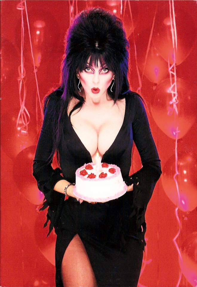 High Quality Elvira Happy Birthday Blank Meme Template