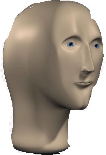 High Quality Transparent Meme man Blank Meme Template