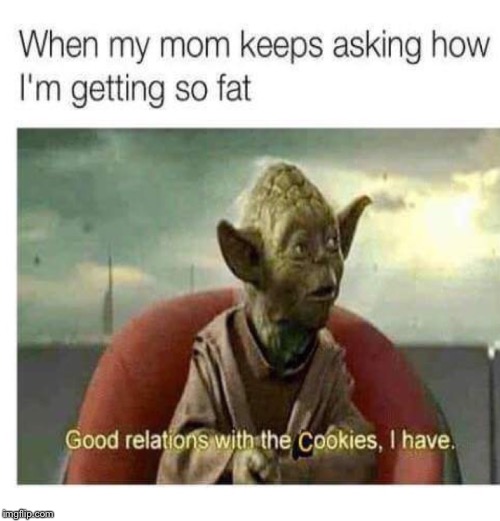 What about the droid attack on the Cookies? | image tagged in cookies | made w/ Imgflip meme maker
