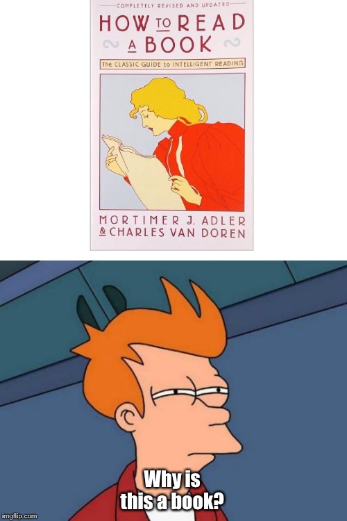 Futurama Fry | Why is this a book? | image tagged in memes,futurama fry | made w/ Imgflip meme maker