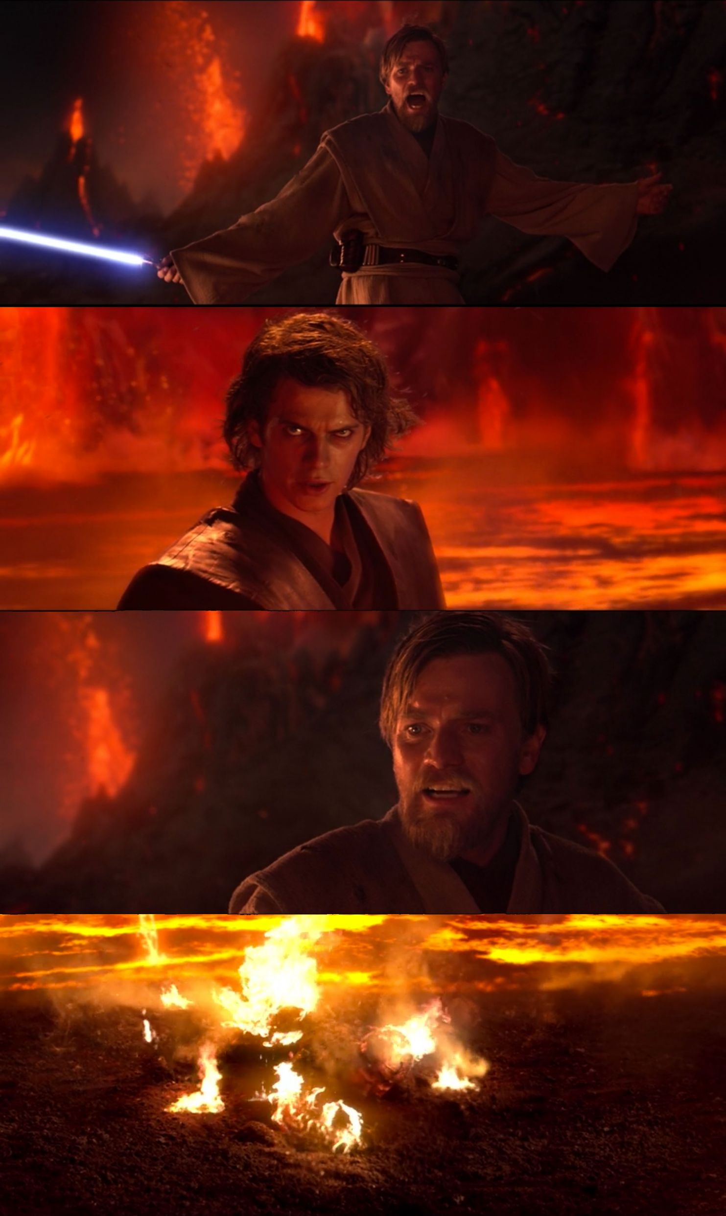 High Ground Don't Try It Blank Meme Template